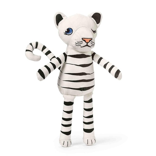 Knuffel white tiger Walter Elodie wit