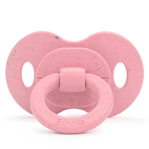 Fopspeen bamboe (3m+, rubber) Elodie candy pink