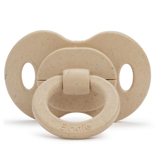 Fopspeen bamboe (3m+, silicone) Elodie pure khaki