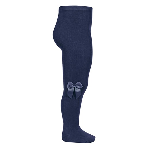 Kousenbroek met strik navy blue