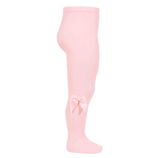 Kousenbroek met strik pink