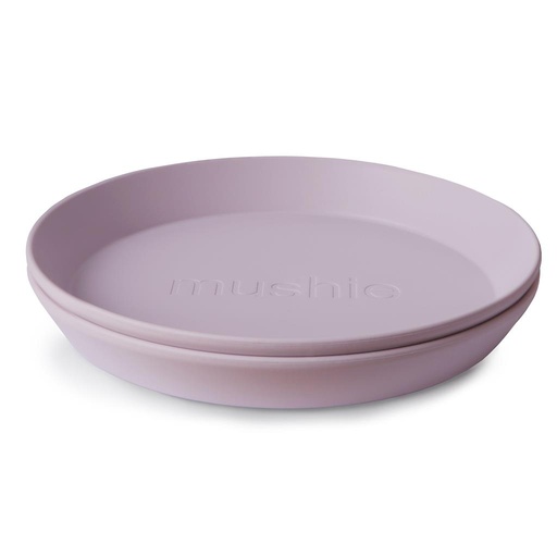 Bord rond (2 stuks) soft lilac