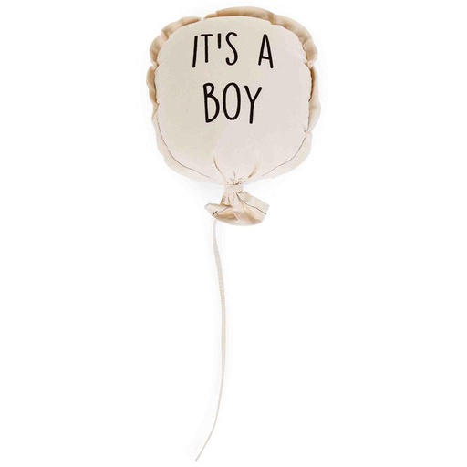 Ballon decoratie (canvas) it's a boy