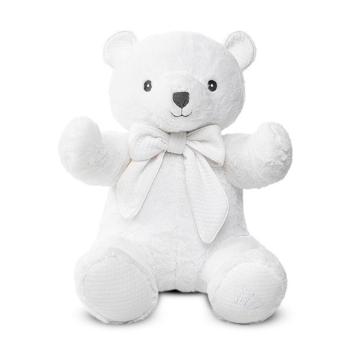 Teddybeer 40cm Zoe white