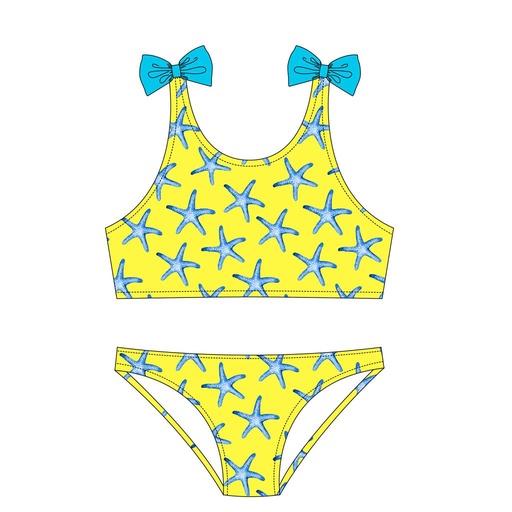 Bikini bralette strikjes south star