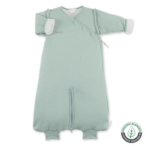 Slaapzak TS (3-9m) pady Wafle jade