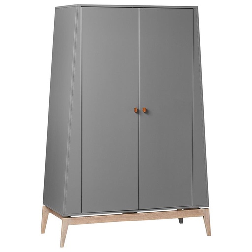 Kast (2 deuren) Luna grey-oak