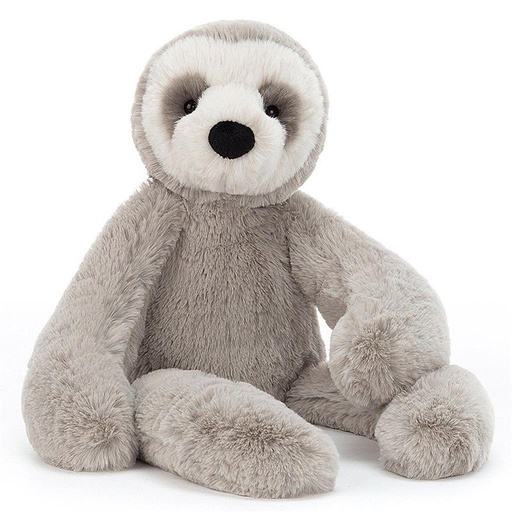 Knuffel sloth Bailey (medium) grijs