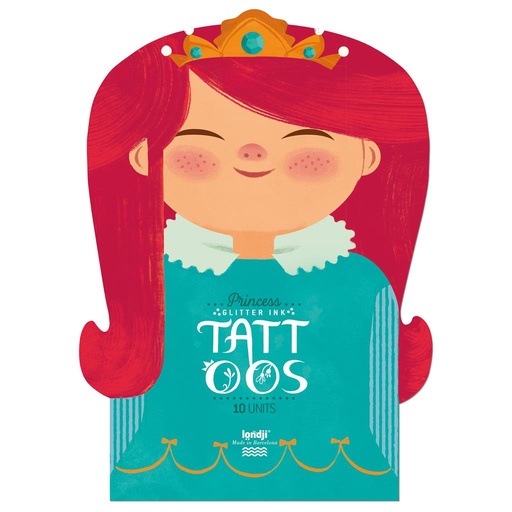 Tattoo set (10 stuks) princess