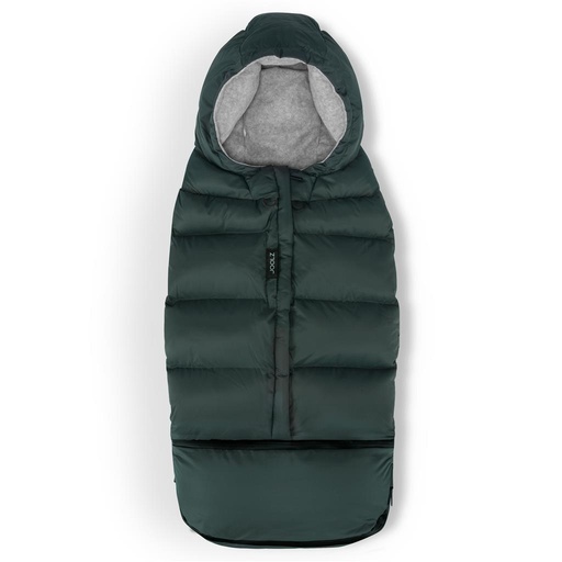 Voetenzak puffer green