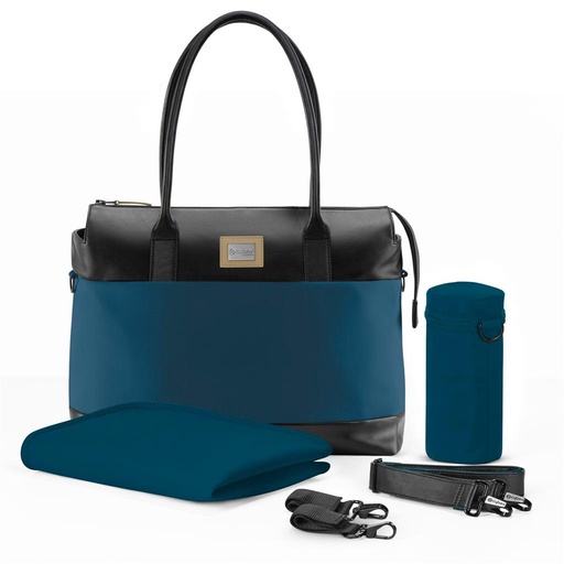 Verzorgingstas platinum tote bag mountain blue (turquoise)