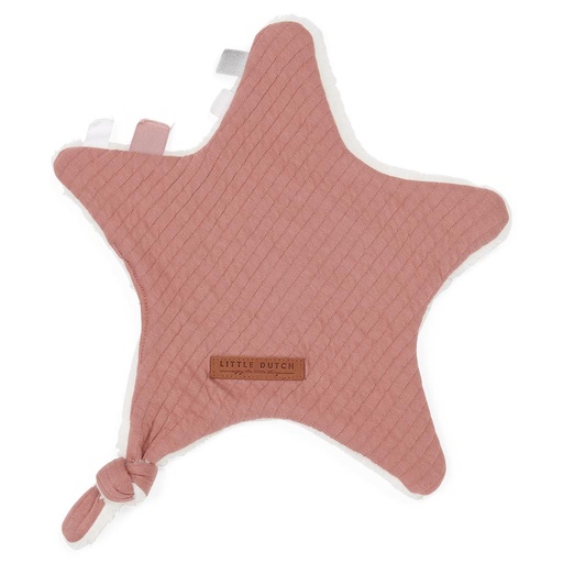 Knuffeldoek ster pure pure pink blush