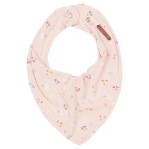 Bandana slab little pink flowers dark pink