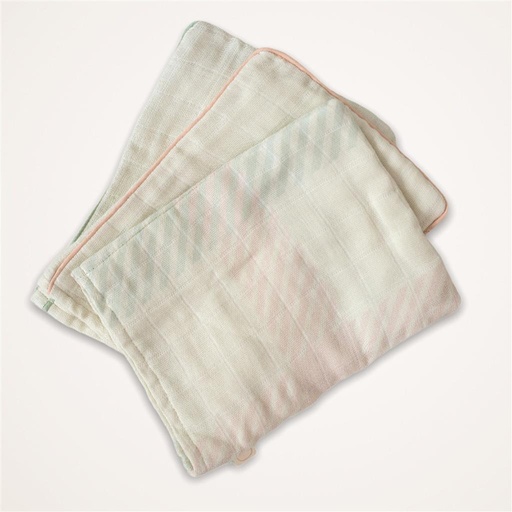 Tetra washandjes (3 pack) coco&pine colette