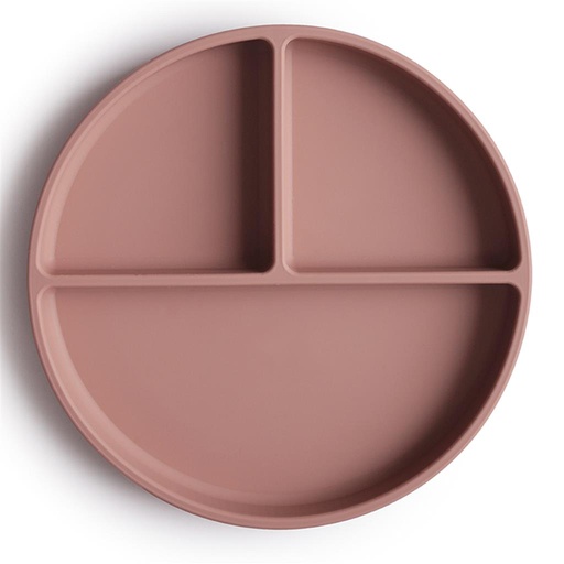 Bord silicone (3 vakken) cloudy mauve