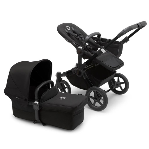 Kinderwagen Donkey5 (mono, complete) black-midnight black