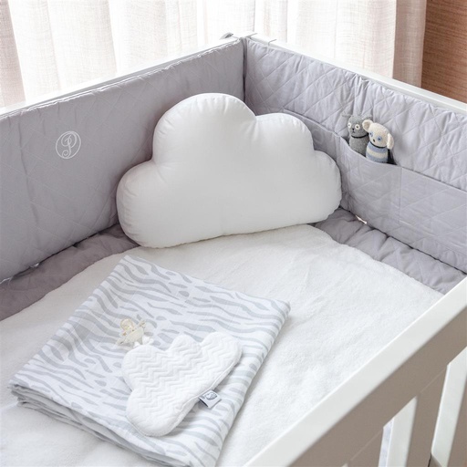 Fopspeendoekje cloud chevron white