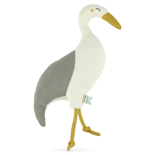 Knuffel gebreid heron