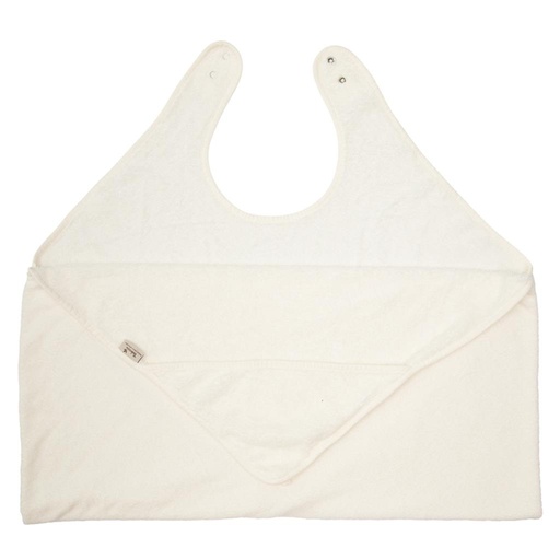 Handdoek cuddle towel daisy white