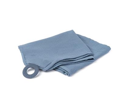 Borstvoedingsdoek Mom'n play tetra blue