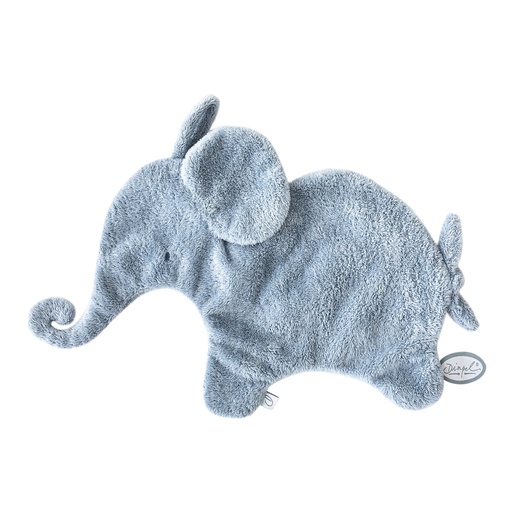 Fopspeendoekje (tuttie) olifant Oscar blauw