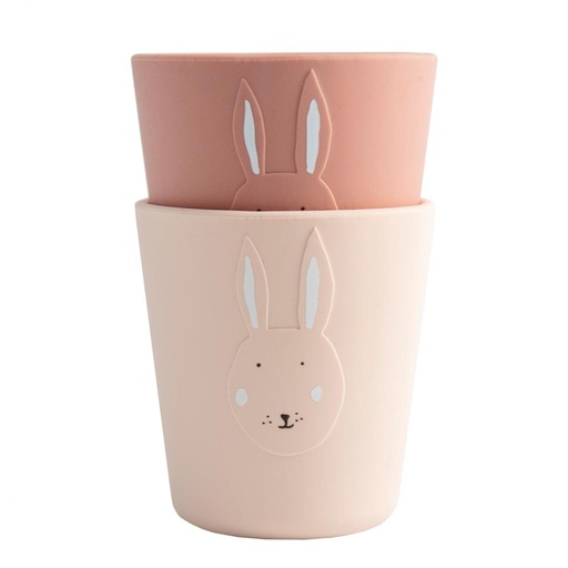 Beker silicone (2-pack) mrs. rabbit