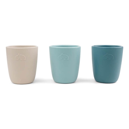 Beker mini (3-pack) blue mix