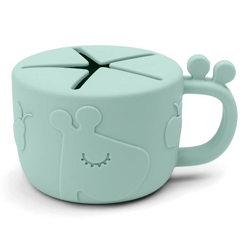 Snack cup peekaboo Raffi blue