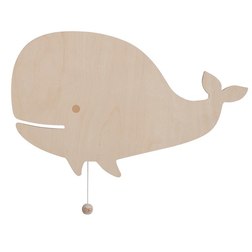 Wandlamp wonder walvis