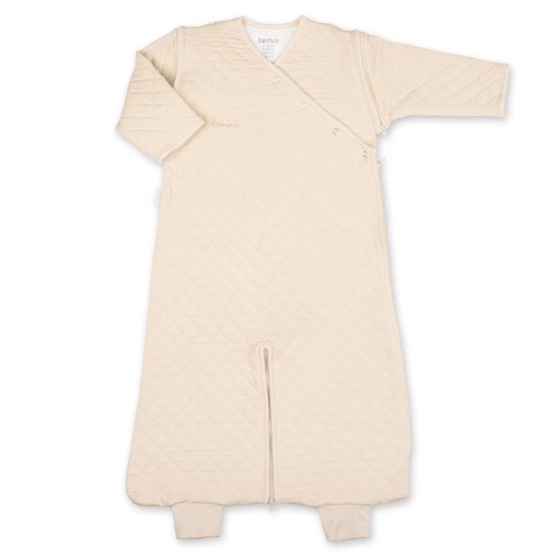 Slaapzak TS (4-12m) quilted jersey (uni) cream