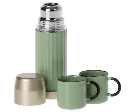 Thermos en kopjes mint