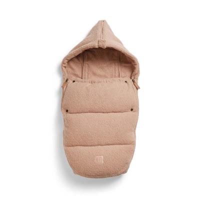 Voetenzak Baby autostoeltje Elodie pink bouclé