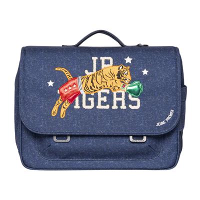 Boekentas It bag Midi Boxing Tiger (Navy mélange)