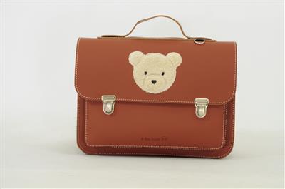 Boekentas teddy - chestnut