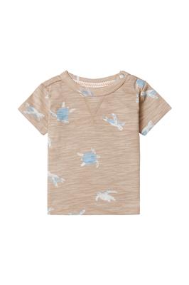 T-shirt Brewster warm taupe