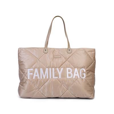 Verzorgingstas family bag Gewatteerd - beige