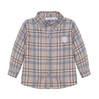 Hemd BLUE/BEIGE CHECK F24-14