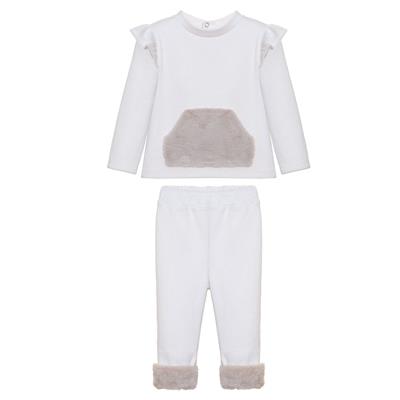 Set trui +broek beige