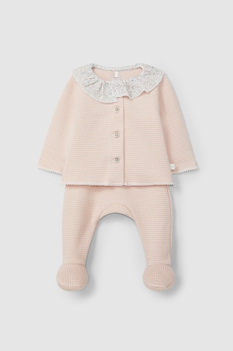 Set trui en broek old pink