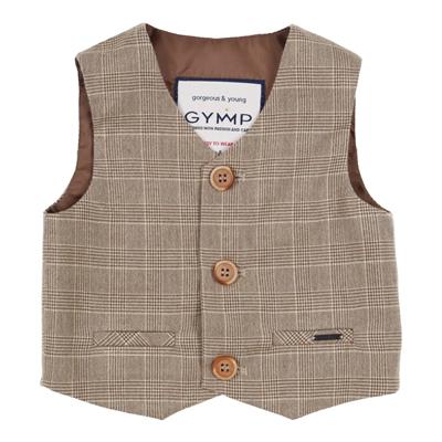 Gilet Gerben Brown - Camel