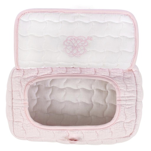 Hoes vochtige doekjes cotton pink