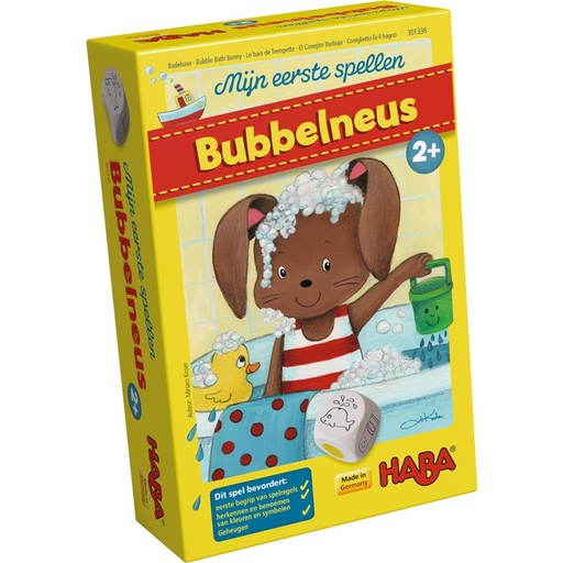 Spel: mijn 1ste spel: bubbelneus